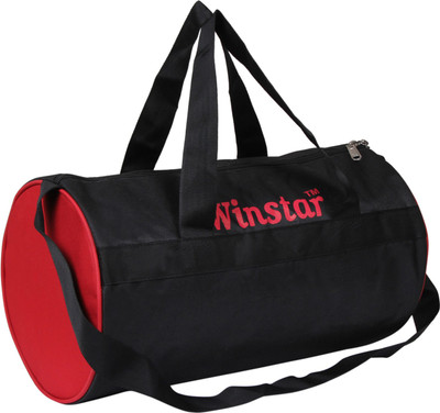 

Winstar Winstar Jay Black And Red Gym Bag Gym Bag(Black, Kit Bag