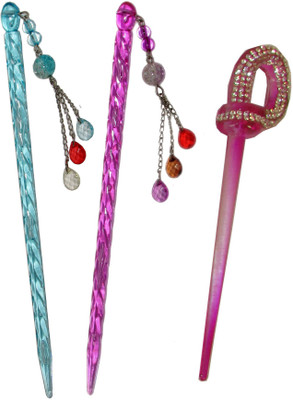 

Sanskruti Juda Stick Hair Accessory Set(Multicolor)