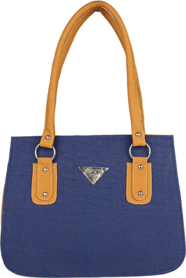 

SHANKEY COLLECTION Hand-held Bag(Blue, Tan)