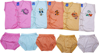 

Heavenly Girls Casual T-shirt Panty(Multicolor