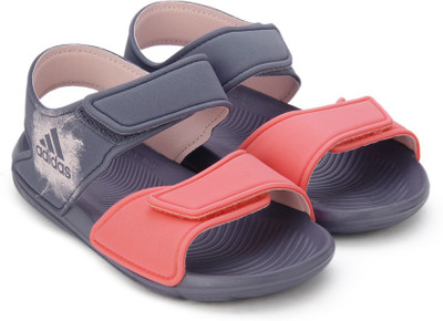 

ADIDAS Boys & Girls Velcro Sports Sandals(Purple, Suppur/hazcor/eascor