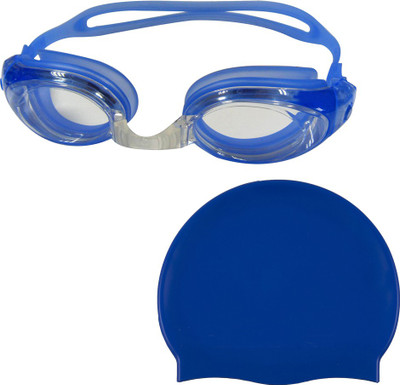 

Golddust Swimming Goggles with Silicone Cap Swimming Kit