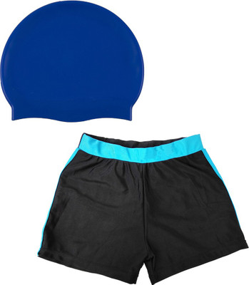 

Golddust Plyr 100% Silicone Cap with Swim Shorts Swimming Kit