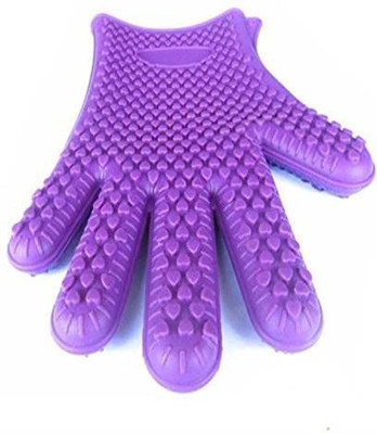 

SYGA Silicone Oven Insulation Gloves Silicone Oven Insulation Gloves Purple Kitchen Tool Set(Purple)
