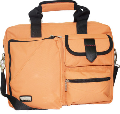 

Edifier 15.6 inch Laptop Messenger Bag(Orange), Salmon