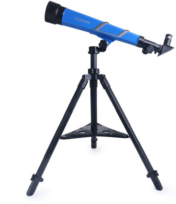 

ShopMeFast Kids Learning Telescope With Tripod For Astro Observation With 20X, 30X And 40X Zooming Capability, Focal Length Of 170Mm With Rotatable Angle(Multicolor)