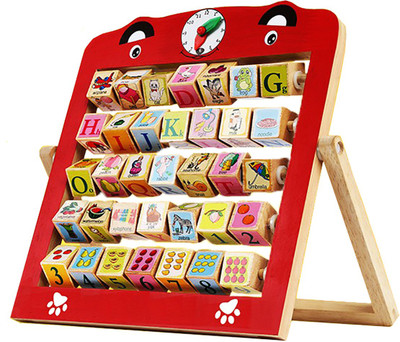 

Jack Royal Alphabet Teaching Frame (Red)(Multicolor)