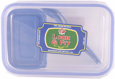 

Toyztrend Lock & Fit 500ml LunchBox 91 2 Containers Lunch Box(500 ml), Transperent