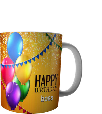

PrintVisa Perfact gift for your Boss Ceramic Mug(300 ml), Multicolor