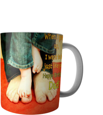 

PrintVisa Designer for Dad Ceramic Mug(300 ml), Multicolor