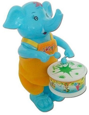 

Shop & Shoppee Funny Windup Elephant Drummer Toy(Multicolor)