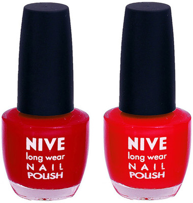 

Nive Colour Blast Nail Polish1106201642 Red(Pack of 2)