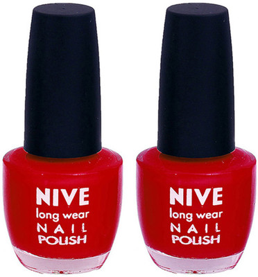 

Nive Colour Blast Nail Polish Red,Red(Pack of 2)