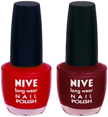 

Nive Colour Blast Nail Polish 1106201642 Red(Pack of 2)