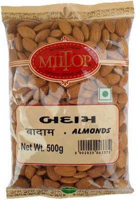

MilTop California Almonds(500 g, Pouch)
