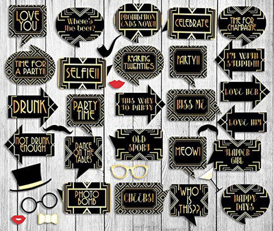 

PARTY PROPZ PHOTOBOOTH PROPS/ MOVIE PARTY PROPS/ BOLLYWOOD PARTY PROPS 33 PCS Photo Booth Board(Party)