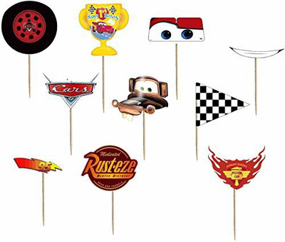 

PARTY PROPZ CAR THEME PROPS 10 PCS/ DISNEY CAR Photo Booth Board(Party)