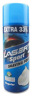 

Laser 3 sport Shaving foam regular with aloe vera extra moisturising(400 ml)