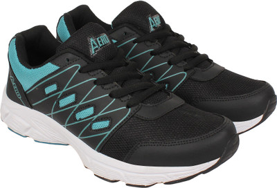 

Aero Ignite Running Shoes For Men(Black, Green, Black::cyan