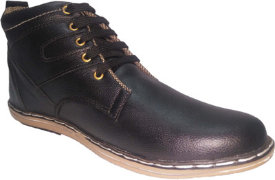 

6four shoes Casuals For Men(Black
