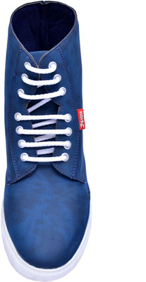 

Devoir Canvas Shoes For Men(Navy, Dark blue