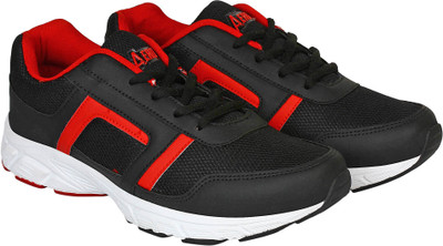 Aero Ignite Running Shoes For Men(Black, Black::red