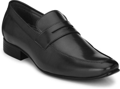 

Levanse Execuitve Formal shoes Slip On For Men(Black, Matte black