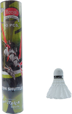 

Heega opener Feather Shuttle - White(Medium, 77, Pack of 10)
