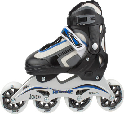 

Jonex speed Adjustable 178 Wheel size 90MM (Size Medium) In-line Skates - Size 4-6.5 UK(Multicolor, Blue, Yellow, Red)
