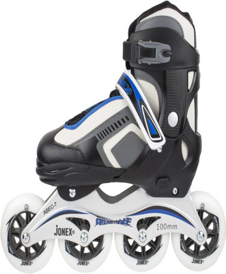 

Jonex Wow speed inline skate 178 with skate bag, wheel size 100MM, Large In-line Skates - Size 6.5-9 UK(Multicolor)