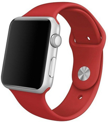 

ShopAIS iWatch 42mm Silicon Band Red Smart Watch Strap(Red)