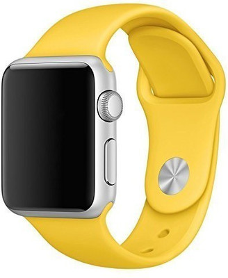 

ShopAIS iWatch 42mm Silicon Band Yellow Smart Watch Strap(Yellow)