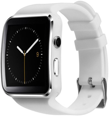 

VibeX ® Bluetooth X6 For Android Phone With Camera Support SIM TF Card Smartwatch(Black Strap Free Size)