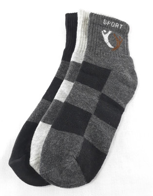 

Apple Boys & Girls Ankle Length(Pack of 3, Black;grey;white