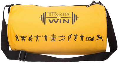 

Cosmus Fitwell - yellow Gym Bag(Yellow, Kit Bag, Black;yellow