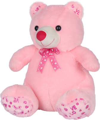 Ultra Cuddle Teddy Bear Soft Toy - 15 inch(Pink)