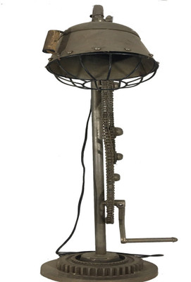 

Singhal Exports Singhal Export MultiColor Metal Vintage Table Lamp(127 cm, Multicolor)