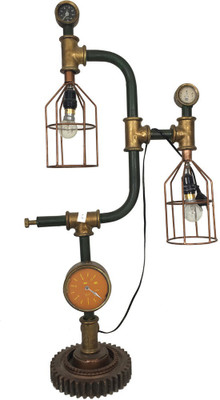 

Singhal Exports Singhal Export MultiColor Metal Vintage Lamp With Bulb Table Lamp(86.36 cm, Multicolor)