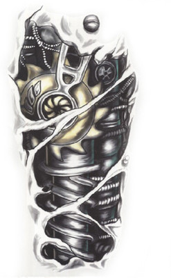 

Savii Arm Hand Wrist Tattoo(Robot Arm Design)