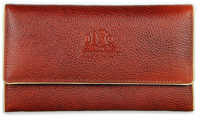 

The Clownfish Women Maroon Genuine Leather Wallet(6 Card Slots)