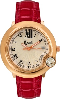 Cavalli CW 220 Red Designer Stud (Limited Edition) Watch  - For Women   Watches  (Cavalli)
