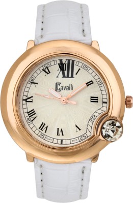 Cavalli CW 218 White Designer Stud (Limited Edition) Watch  - For Women   Watches  (Cavalli)