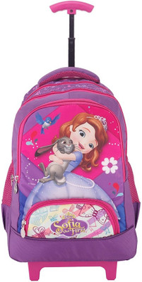 

Disney AT-0010 Trolly Happy Minnie Mouse 24 L Trolley Backpack(Purple)