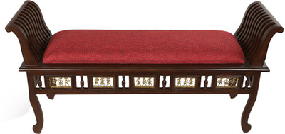 

ExclusiveLane Solid Wood 2 Seater(Finish Color - Walnut Finish)