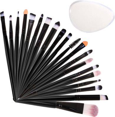 

SGM Profesional Makeup Brush Set with Travel Bag and Silicon Sponge(Pack of 20)