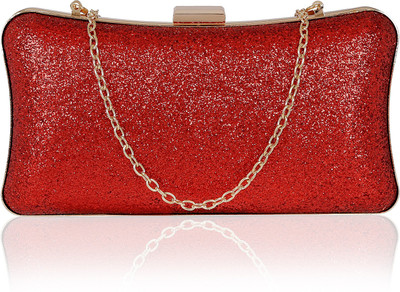 

Kleio Party Red Clutch