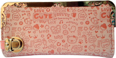 

SANSHUL Party Orange Clutch