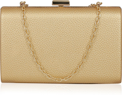 Kleio Party Gold Clutch