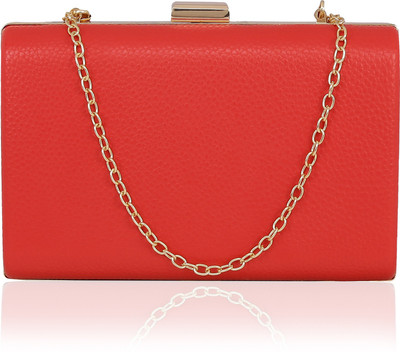 

Kleio Party Red Clutch