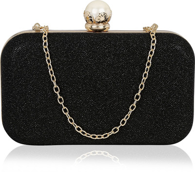 

Kleio Party Black Clutch